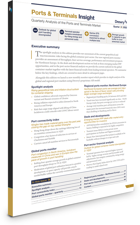 Drewry - Maritime Research Products - Ports and Terminals Insight ...